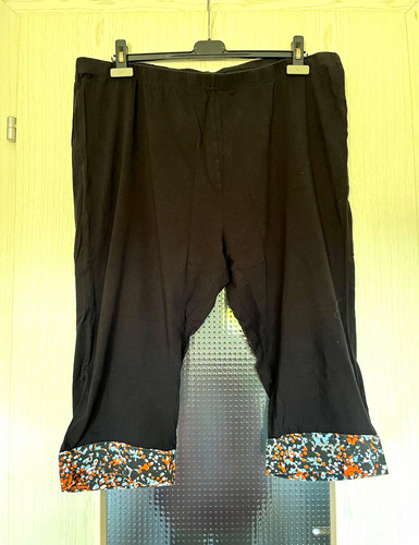 Damen leggins capri schwarz - damen,