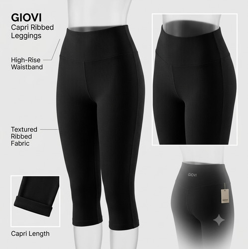 Damen capri leggings - damen,