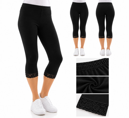 Capri leggings spitze - capri, 3/4