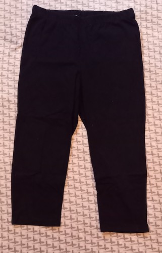 Schwarze capri leggins - capri, gr