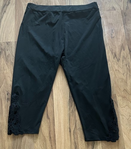 Leggings gr xl - 3/4, schwarz