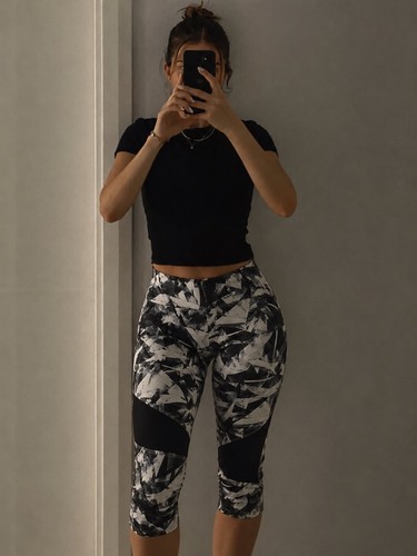 Domyos capri leggings damen - leggings,