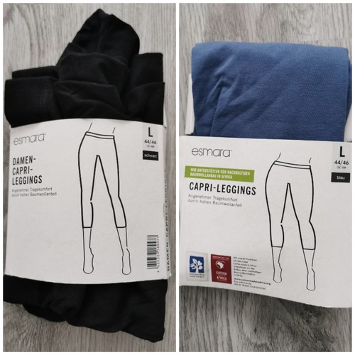 Damen capri leggings - damen,